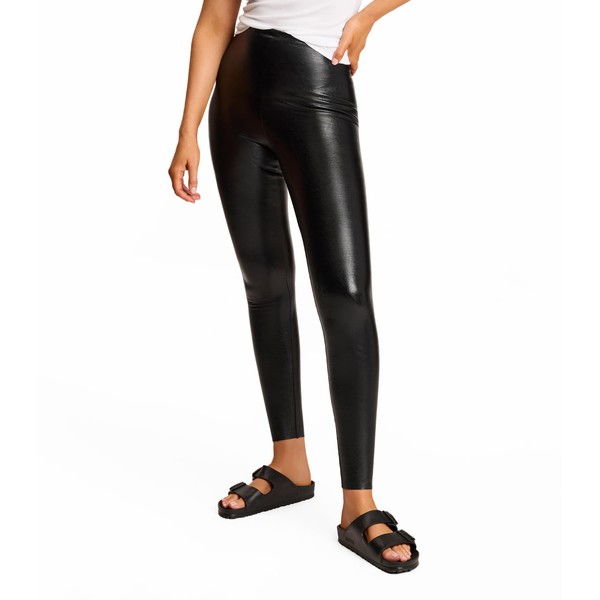 commando Faux Leather Legging | High-Rise Fit | Signature Internal