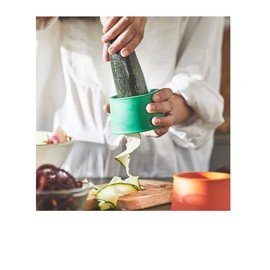 Ikea TSSP Vegetable Slicer, Set of 2, Bright Orange/Bright Green