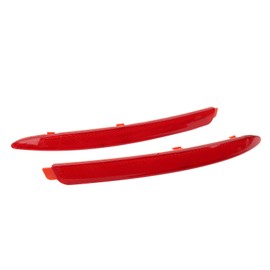 Reflector for Rear Bumper, Pack of 2 Reflector for Rear Bumper Left Right 1Z0945105A Replacement for 1Z Facelift 2009 2010 2011 2012