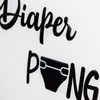 Eurteka Diaper Pong Game Decal