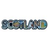 LILAJ Scotland Fridge Magnet Set Scottish Souvenirs Featuring Edinburgh Castle,