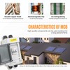 Pjerjzn Solar Panels Disconnect Switch 30A 400VDC PV Shut Off
