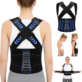Corrector De Postura Para Hombres y Mujeres, Corrector De Transpirabilidad Regulable De Espalda, Entrenador De Postura Para Aliviar El Dolor De Espalda, Ayuda a Mejorar La Postura Corporal