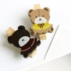 [Lovely Bear] - Wooden Clips/Wooden Clamps/Mini Clips