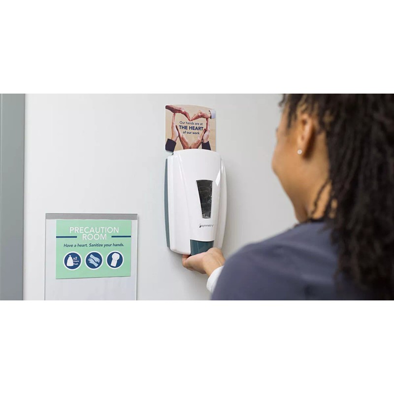 Symmetry Hand Hygiene Dispensers Symmetry with Non-Alcohol foaming hand Sanitizer