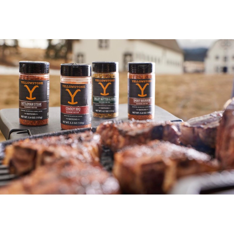 Yellowstone Cattleman Steak Seasoning and Rub, 5.4oz