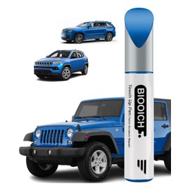 Hydro Blue/Laser Blue Pearl PBJ/MBJ Touch Up Paint Pen for Jeep Exact Color Match Car Chip and Scratch Repair for Jeep Cherokee Wrangler Compass Grand Cherokee Commander Liberty