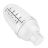 Plastic Cocktail Shaker, Drink Mixer Hand Shaker Cup with Scales,