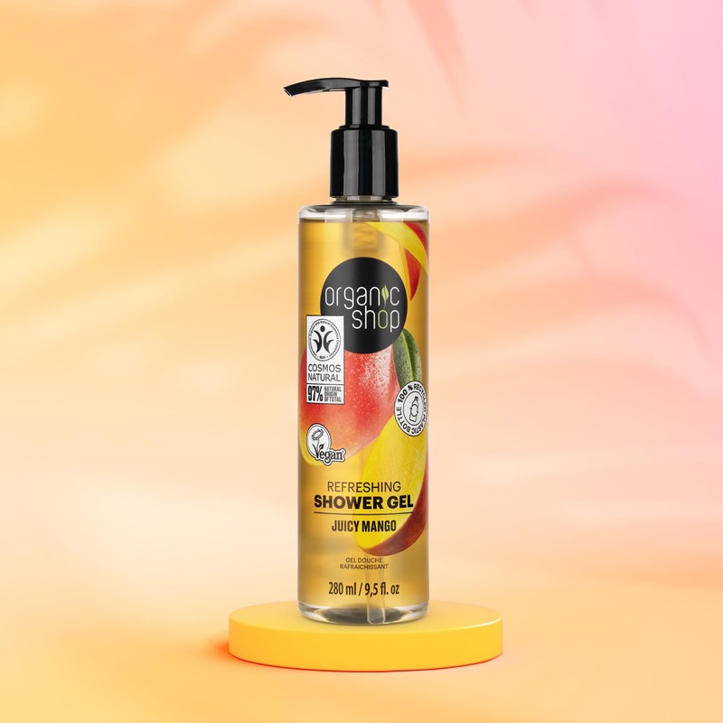 Organic Shop Refreshing Shower Gel Juicy Mango, 280 ml