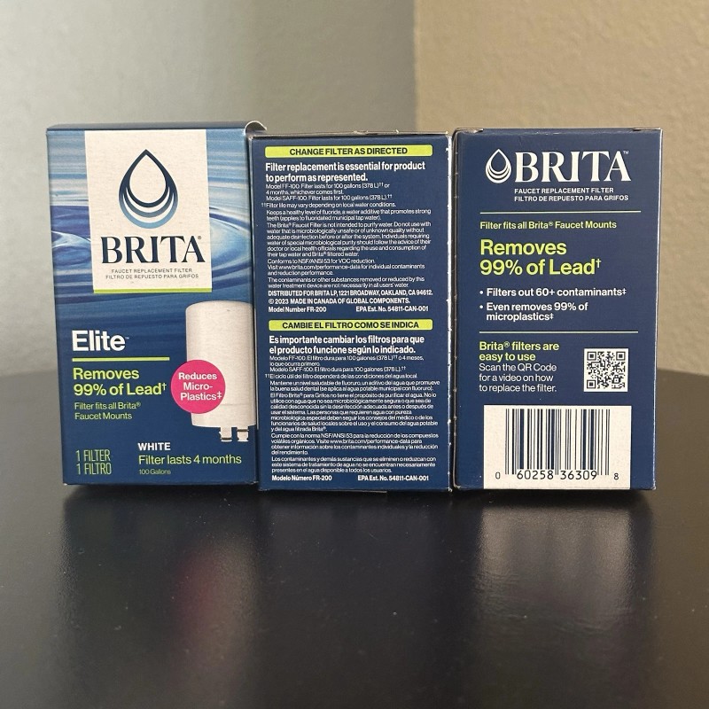 BRITA Set of 3 NEW Brita Faucet System Replacement Water