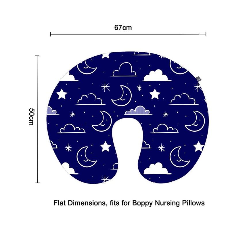 IBraFashion Minky Nursing Pillow Cover Nursing Pillow Slipcover Soft Fits