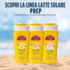 Prep, Latte Solare Dermoprotettivo SPF50, Con Glicerina e Vitamina E,