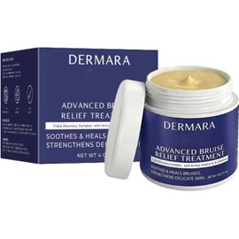 Dermara Bruise Cream, Skin Arnica Bruise Cream for Thin Skin Seniors - Vitamin C and E - Moisturizing Renewal (1 bottle)