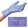 MedPro Defense Bluiris Powder-free Nitrile Medical Examination Gloves, Extra-large, 1