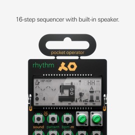 Teenage Engineering PO-12 Rhythm Pocket Operator Drum Machine Synthesizer TE010AS012
