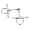 Full Cheek Horse Snaffle Stainless Steel Horse Mouth Bit Garden