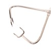 2pcs Dipping Tongs Red Handle Stainless Steel Easy Cleaning Stable