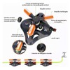 Lawn Sprinkler 3 Arm Nozzles 360° Auto Rotating Irrigation Water