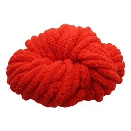Hilo Grueso, Hilo Pesado, Hilo De Tubo Jumbo De Punto Rojo