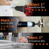 350Pcs Drill Bit Set for Home Repair & Furniture Assembly,