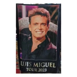 ML Cobija Frazada Cantante Luis Miguel Suave Individual