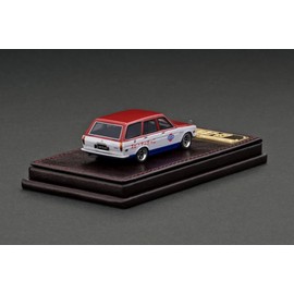 ignition model 1/64 Datsun Bluebird (510) Wagon Red/White/Blue Finished Product