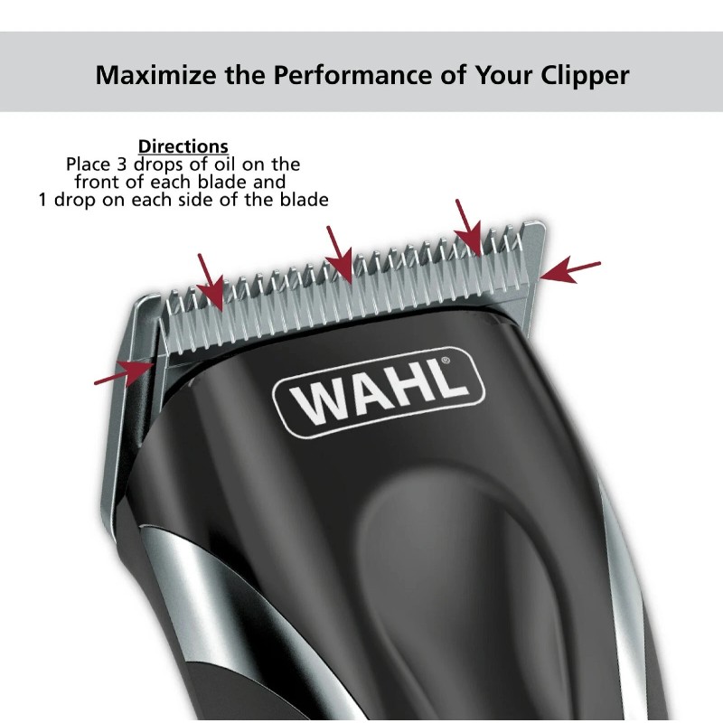 Universal Wahl Premium Hair Clipper Blade Lubricating Oil for Clippers,