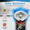 Upgraded 3 in 1 Kitchen Sink Drain Strainer - Stainless