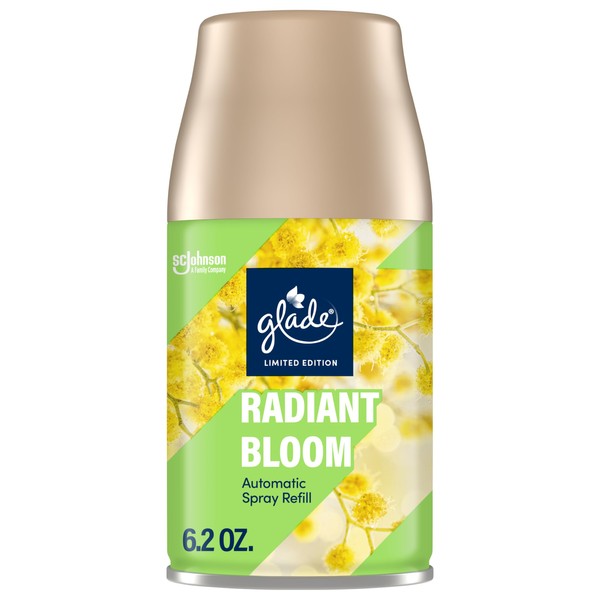 Glade Automatic Spray Air Freshener, Radiant Bloom Limited Edition, 6.2