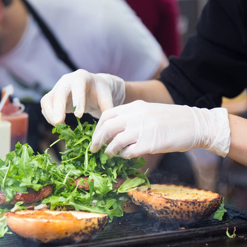 TRONEX 1510 Rubber Latex Disposable Gloves, Non Medical, General Purpose,