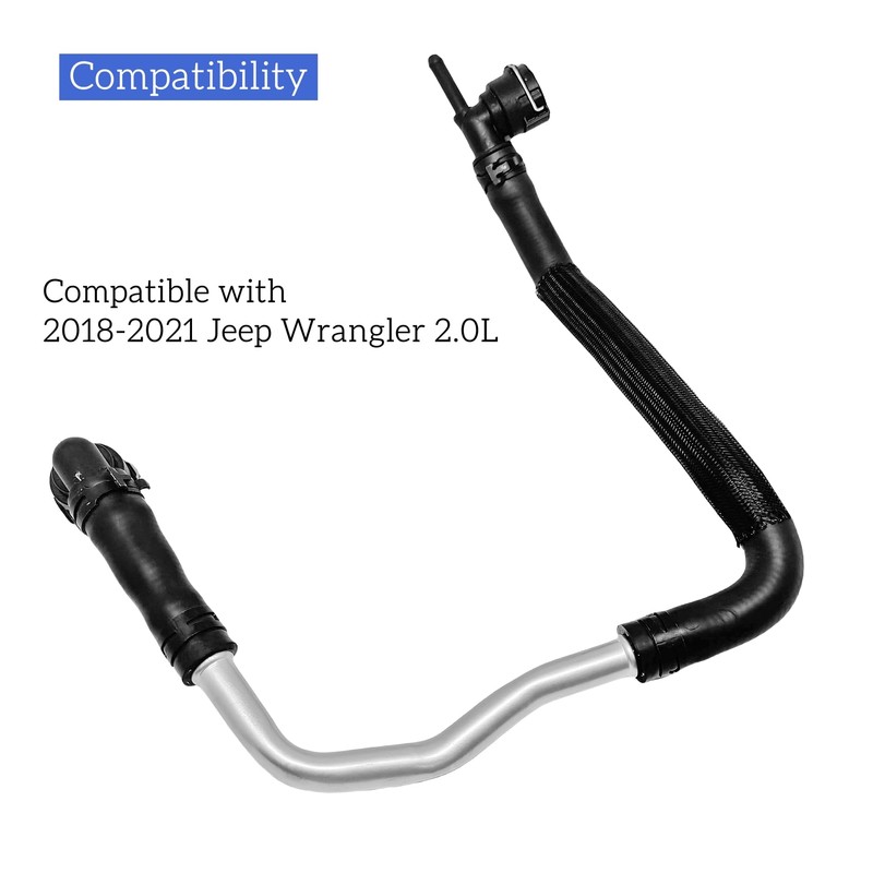 68280784 68280784AB HVAC Heater Hose Kit Compatible with 2018-2021 Jeep