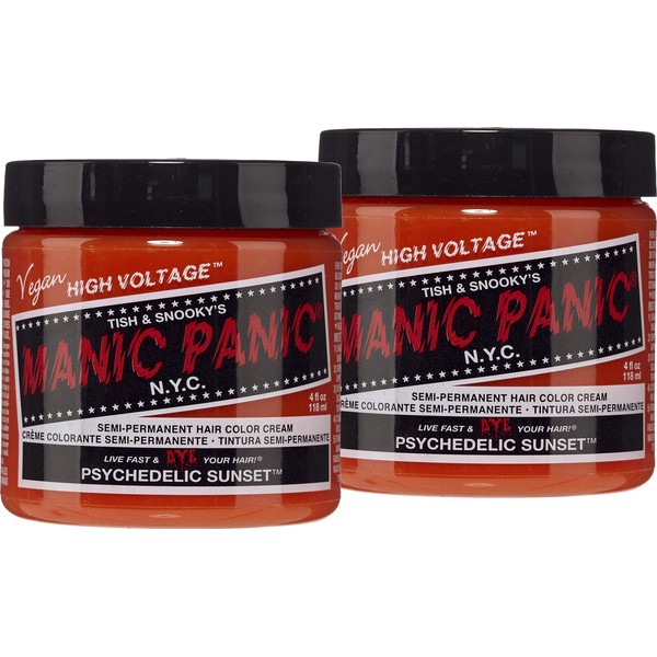 Manic Panic Psychedelic Sunset Hair Dye 2 Pack