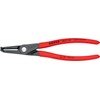 クニペックス KNIPEX 4821-J31 穴用精密スナップリングプライヤー 曲(SB)