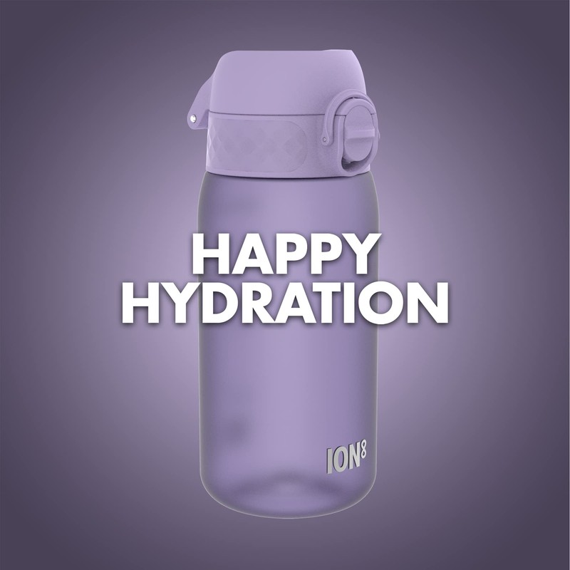 Ion8 Leak Proof BPA Free Kids Water Bottle 12oz Light