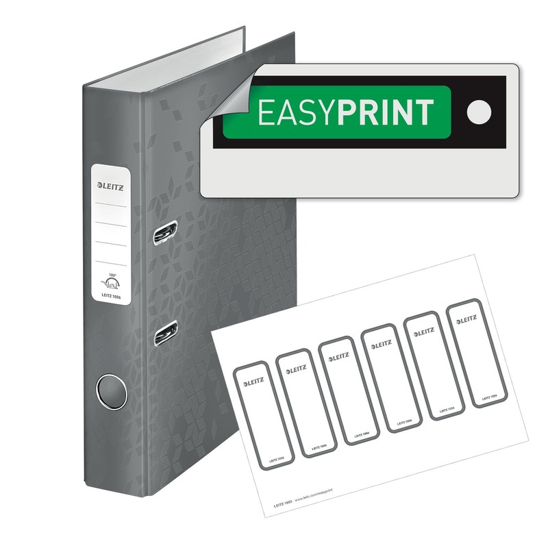 Leitz Wow 180° Lever Arch File, Red Lever Arch File,
