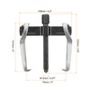 sourcing map 2-Jaw Gear Puller 3 Inch Carbon Steel Separate