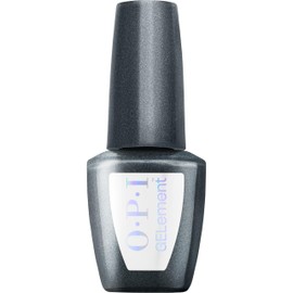 OPI GELement BRB, Doing My Nails | Opaque Bold Cool Gray Crème LED Cure Gel Nail Polish | DIY Salon Quality Gel Manicure | Vegan Formula, Durable Wear with High Shine Finish | 0.3 Fl Oz.