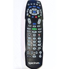 Spectrum, Time Warner Cable Box Remote Control RC 122 Universal Remote Control Compatible with Time Warner, Brighthouse and Charter cable boxes