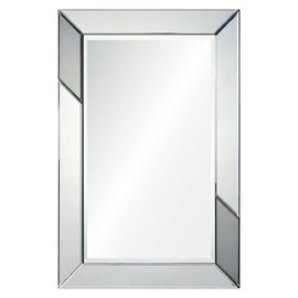 Renwil Rumba Mirror in Silver and Grey
