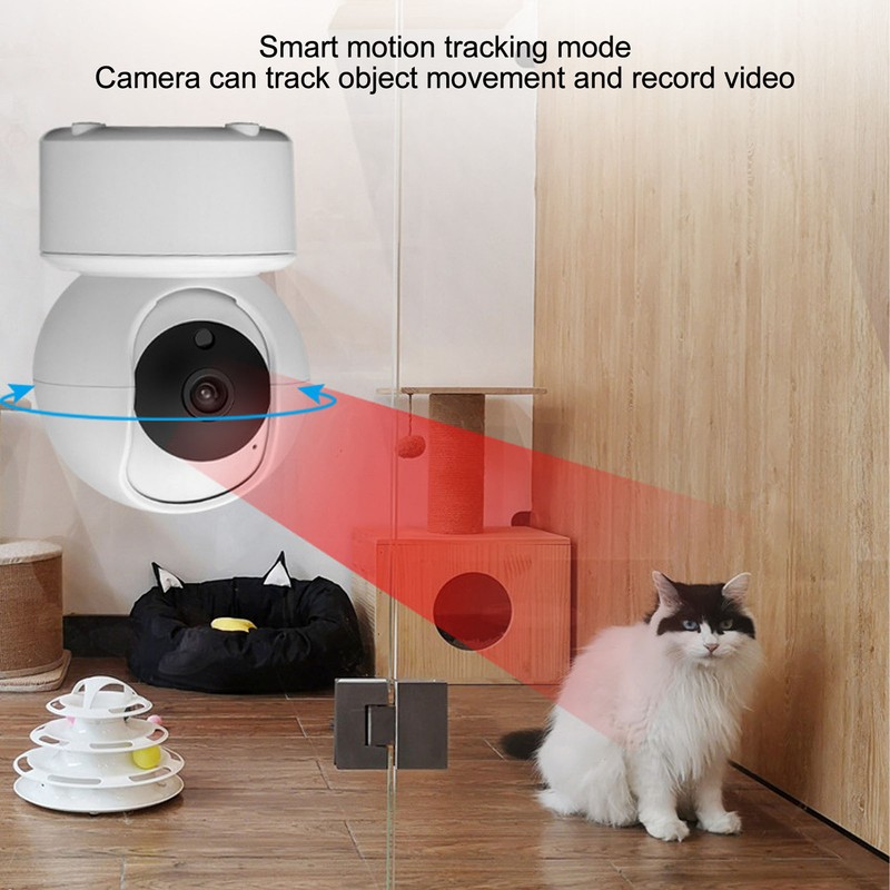 Indoor Pan Tilt Smart Camera Wifi Surveillance Camera Infrared Light