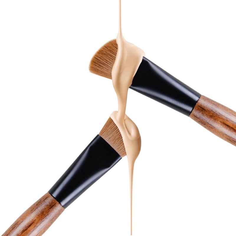 Foundation Brush, ACOSBRUOP Professional Angled Foundation Brush for Powder, Foundation,
