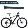 TUCKBOLD Bicycle Seatpost Lightweight Bicycle Saddle Post Seat Tube Matte