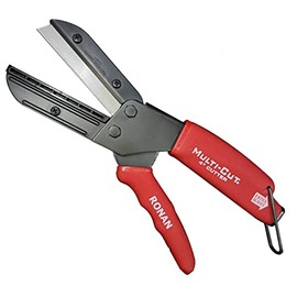 Ronan Multi-Cut 401 Cutting Tool - For Soft Wood, Cardboard, Plastic, Rope, Leather & DIY Materials – Not for Hardwood or Compressed Wood