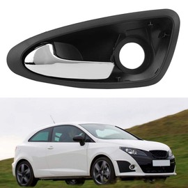 Car Door Handle Car Front Left Door Handle Inside, Car Door Handle Interior Suitable Car Front Interior Interior Door Handle for Seat Ibiza 2009-2017 6j1837113a