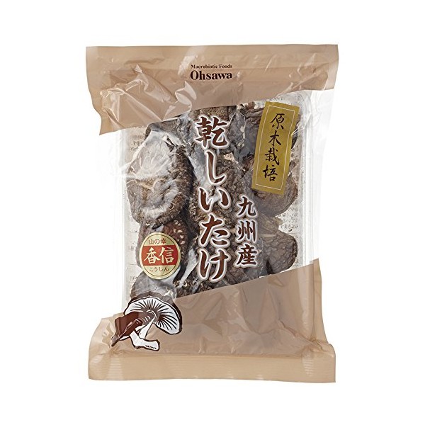 Domestic Dried Shiitake Mushrooms (Koshin) 2.3 oz (65 g)