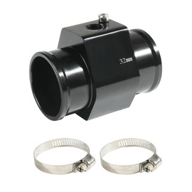 Flaconi Car Water Temperature Sensor Adapter,Water Temperature Gauge Adapter,Water Temp Joint Pipe Adapter,Water Temp Temperature Joint Pipe,Suitable for Car Modification Accessories(32mm)
