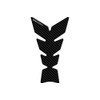 PRINT CG-AN101P Tank Pad, Soft, Carbon Style, Black, General Purpose