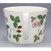 Wedgwood 1053377 Bone China Wild Strawberry Pair Coffee Cup and