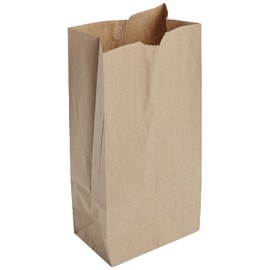 AJM Brown Paper Lunch Bags 40 Count