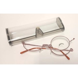 Unbranded Pink Makeup Glasses  New +300